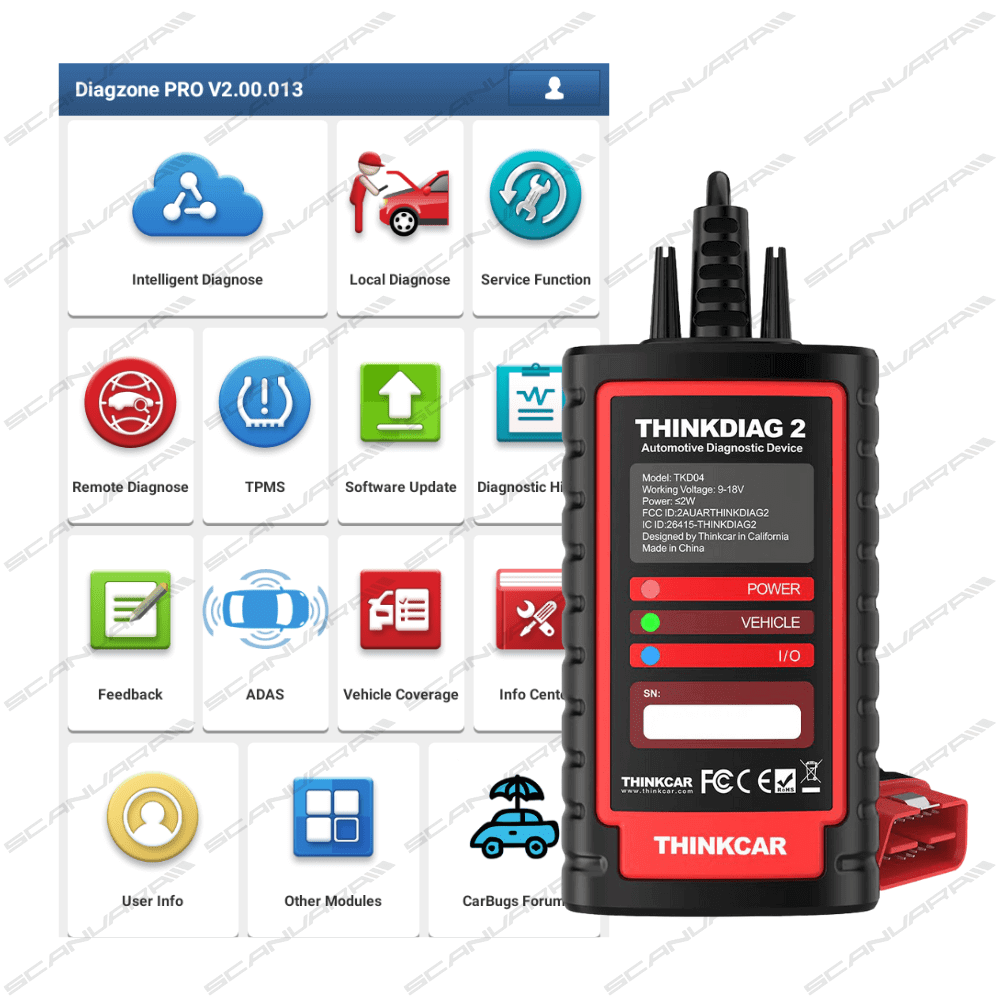 Thinkdiag 2 Diagzone Pro - Image 2